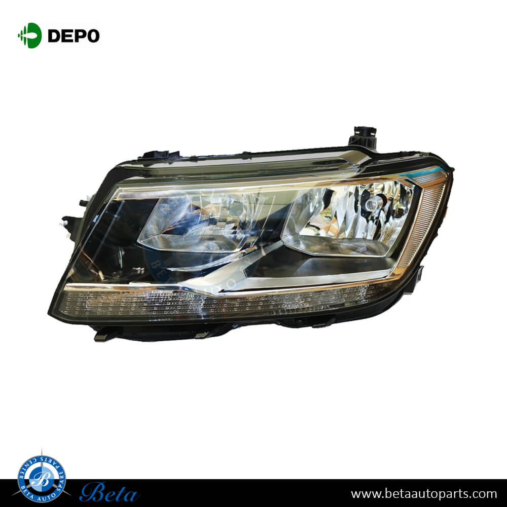 Left Side Headlamp Normal for Volkswagen Tiguan 2015-2018 models, Part Number 5NB941005B Left Side Headlamp Normal for Volkswagen Tiguan 2015-2018 models, Part Number 5NB941005B